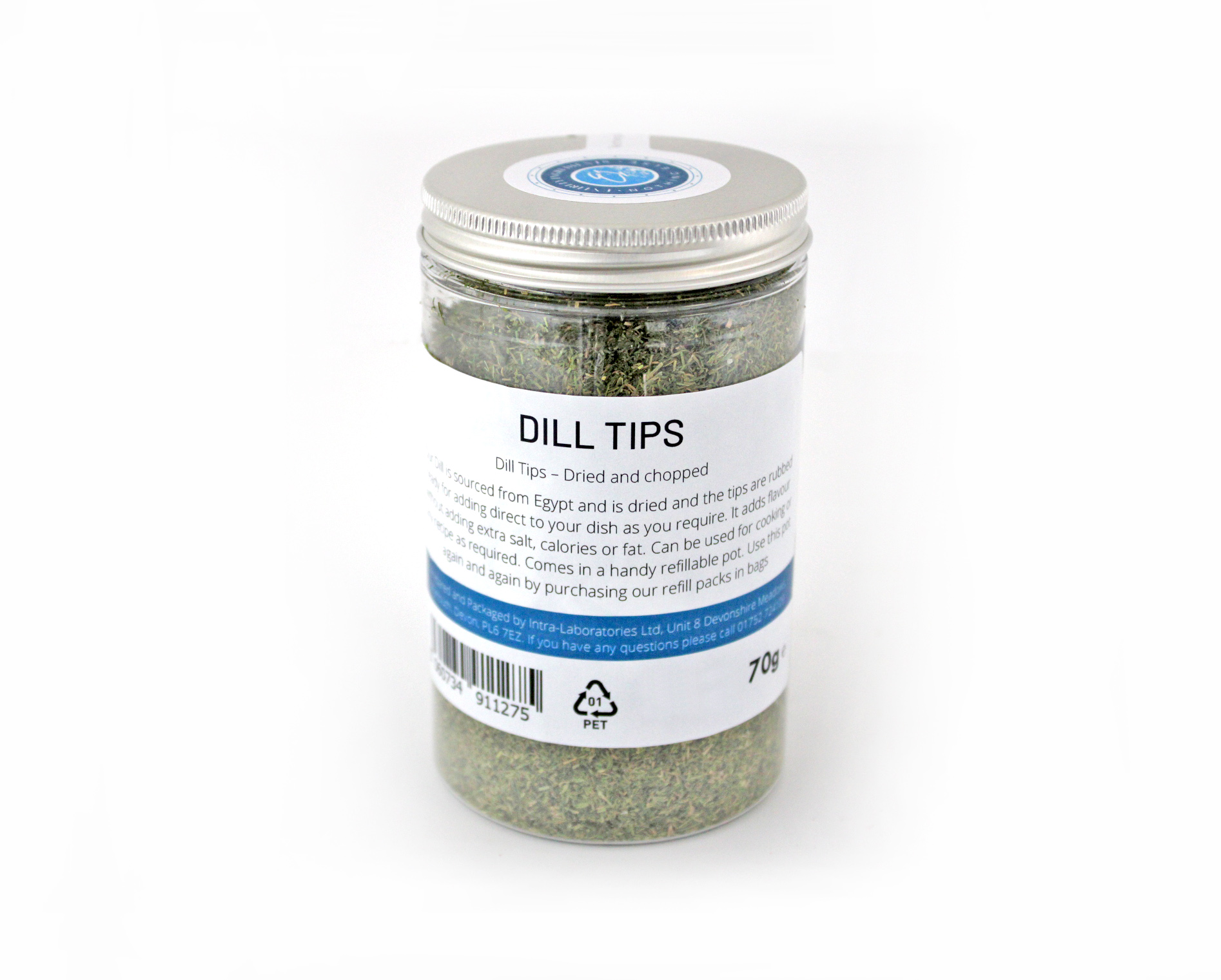 Dill Tips Rubbed and Dried 70g Pot